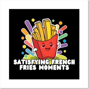 Best Moment is Eating French Fries Posters and Art